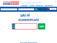 Tablet Screenshot of hovwdiaudi.dk